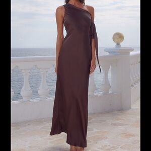 Runaway The Label Viola One Shoulder Dress